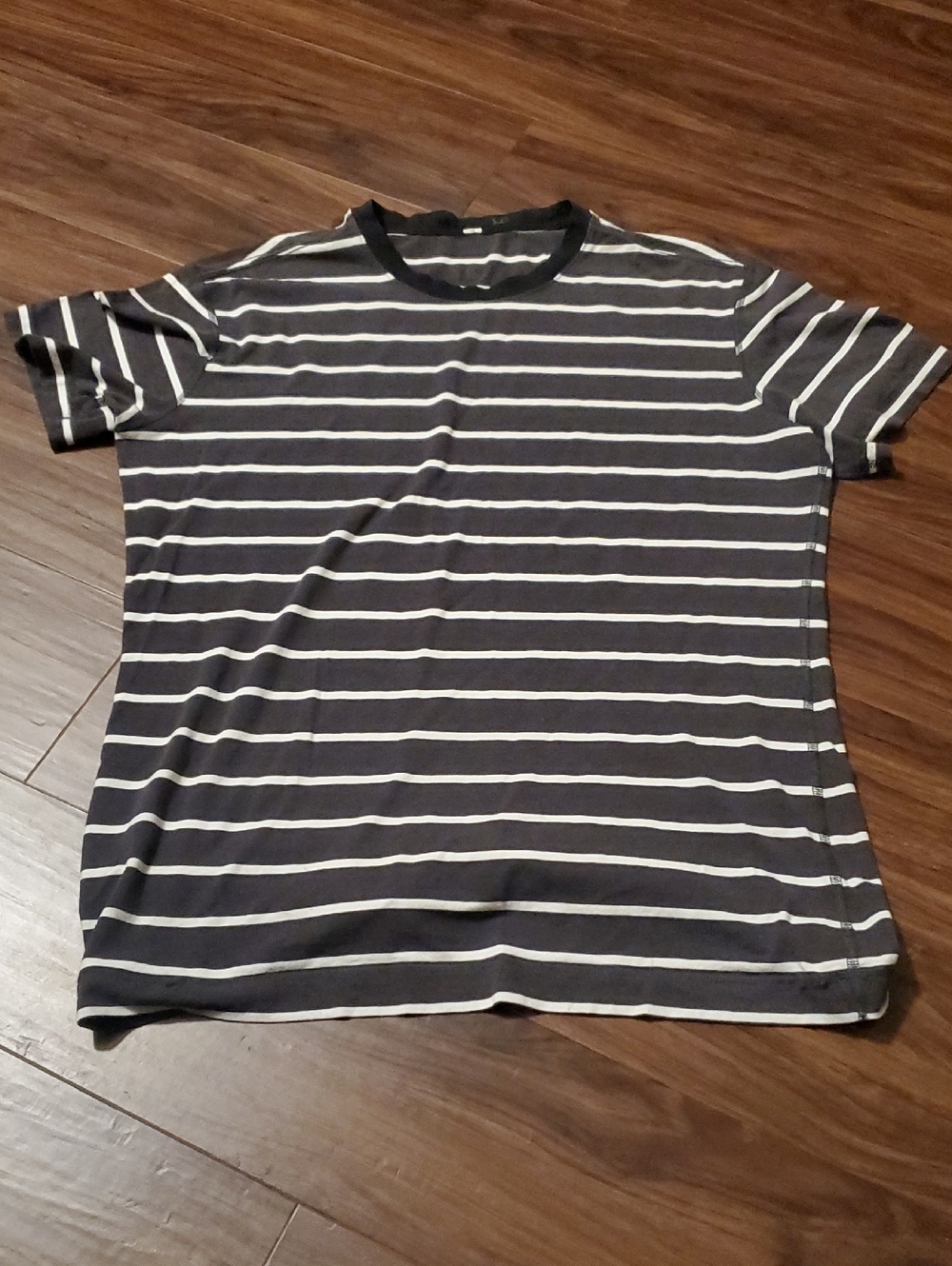 lululemon athletica Striped Short Sleeve Tee